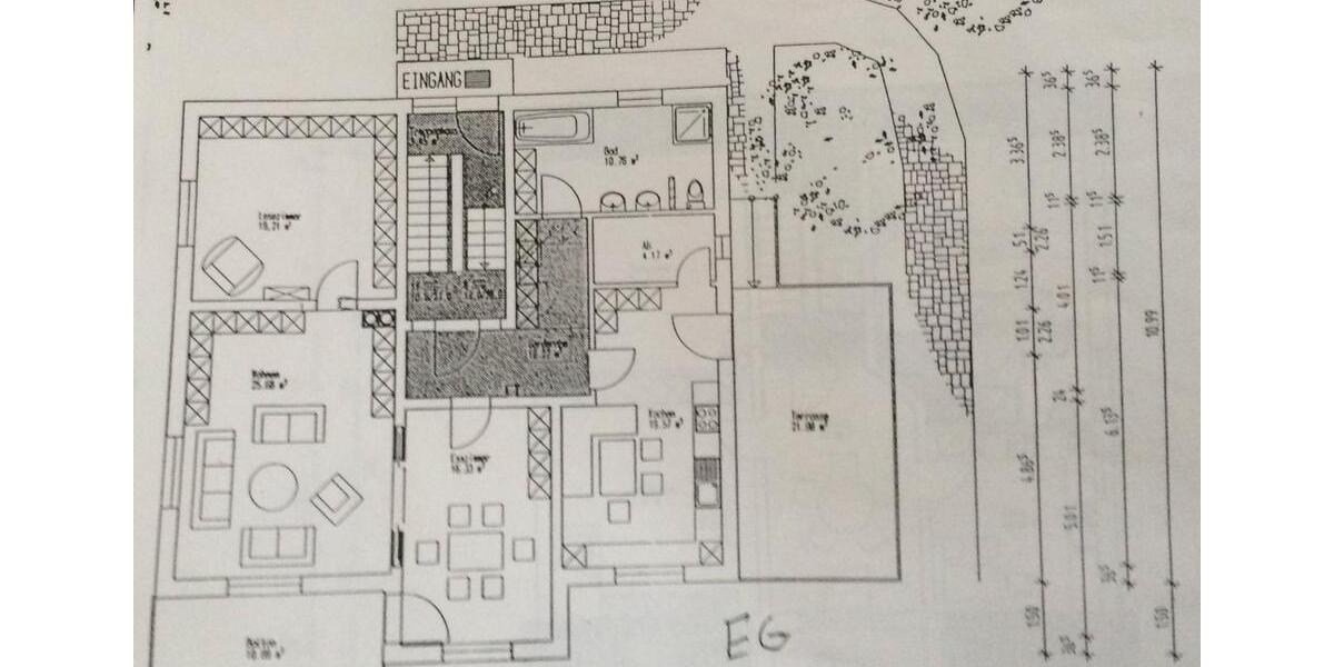 Erdgeschoßwohnung Marktredwitz - 3 Zimmer, 104 m&sup2;, 950&euro; | Angebot:26416418
