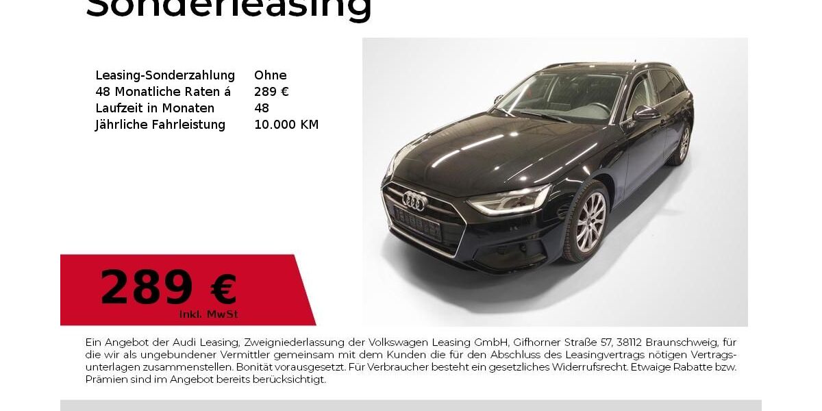 Audi A4 47.397 km 20.940 &euro; Magdeburg 39126