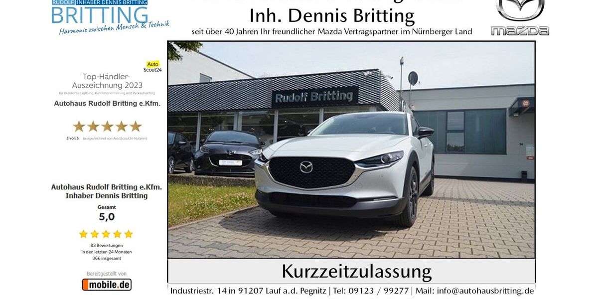 Mazda CX-30 5.000 km 28.390 &euro; Lauf 91207