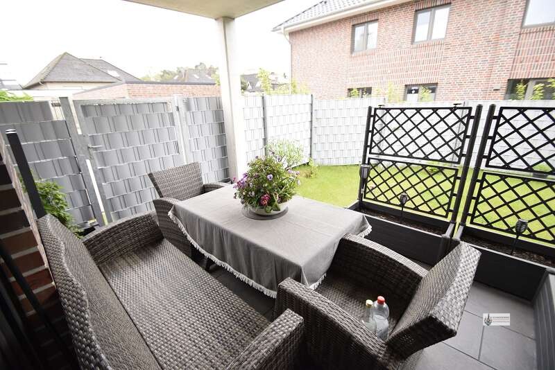 Neubau EG-Whg. links mit Terrasse und Garten Garage und 2 Abstellräumen + Luft-Wärme-Heizung - Erdgeschoßwohnung Syke | Angebot:26480236