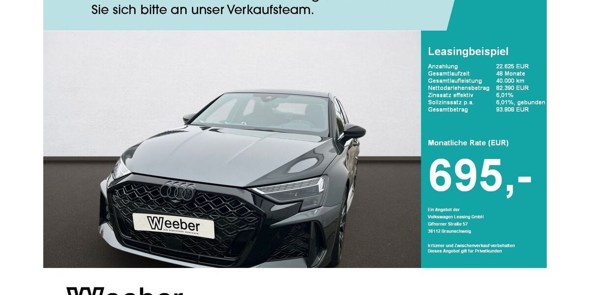 Audi RS3 4.990 km 79.950 &euro; Herrenberg 71083