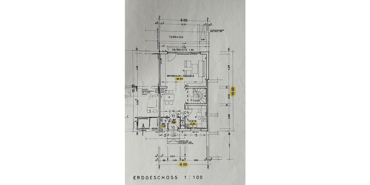 Doppelhaushälfte mit großer Garage am Haus und Garten 7 zimmer