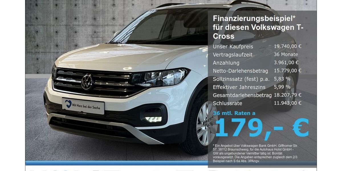 VW T-Cross 27.927 km 19.740 &euro; Scheeßel 27383