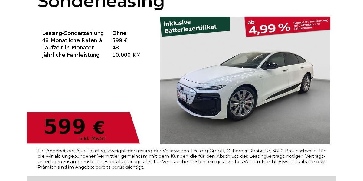 Audi A6 e-tron 9.067 km 69.980 &euro; Fürth 90763