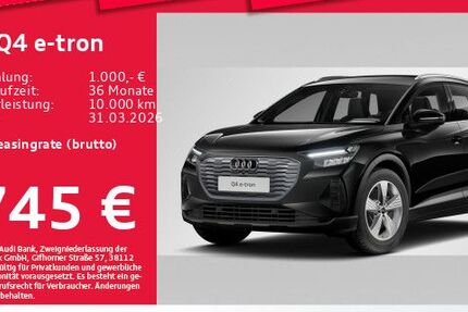 Audi Q4 e-tron 24.550 km 41.589 &euro; Eching 85386