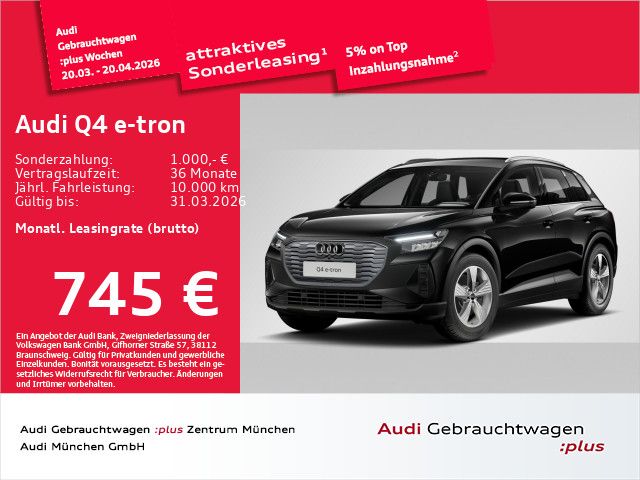 Audi Q4 e-tron 24.550 km 41.589 &euro; Eching 85386
