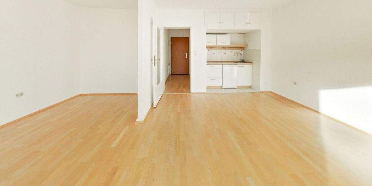 Attraktive Studiowohnung mit modernisiertem Bad und Balkon - leer stehend 1 zimmer