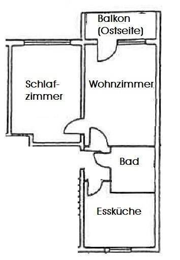 Etagenwohnung Lauchhammer - 2 Zimmer, 50 m&sup2;, 27.900&euro; | Angebot:25820522