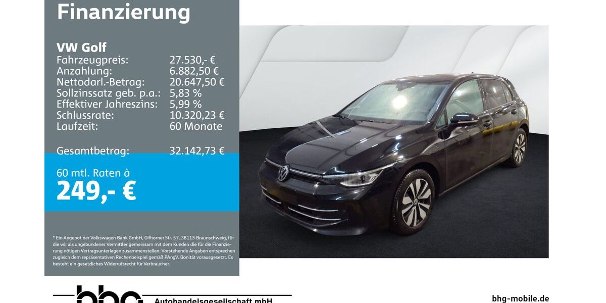 VW Golf 24.002 km 27.530 &euro; Rottweil 78628