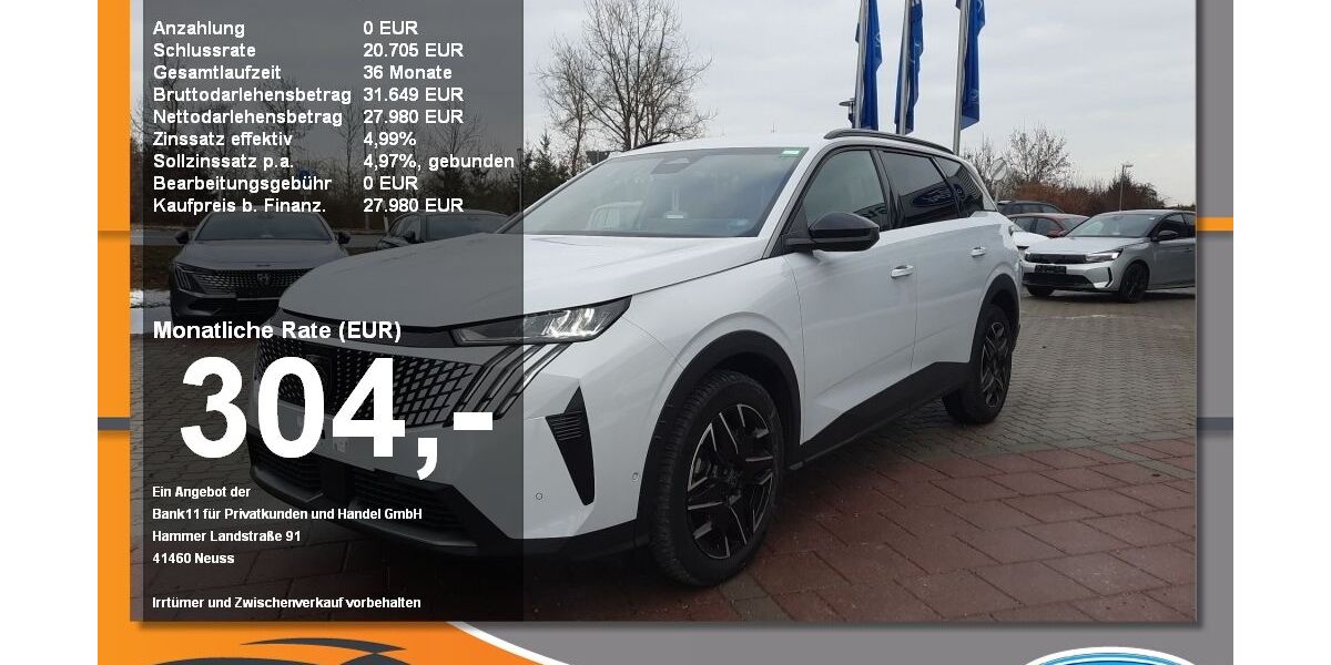 Peugeot 5008 28.460 km 27.980 &euro; Neustadt / Donau 93333