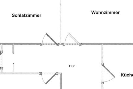 2-Zimmer-Wohnung mit Balkon in Hamm-Zentrum – provisionsfrei