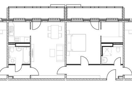 großzügige 4-Raum-Wohnung in zentraler Lage zimmer