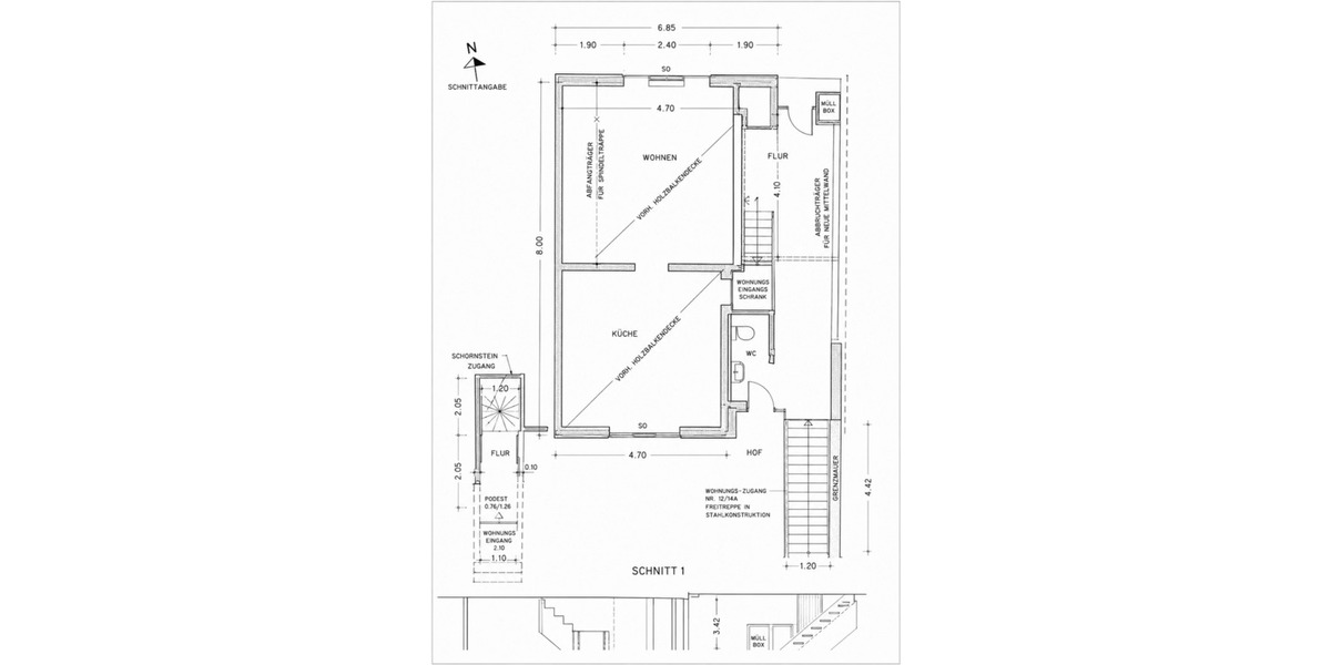 Mehrfamilienhaus, Wohnhaus Trier Biewer - 4 Zimmer, 135 m&sup2;, 175.000&euro; | Angebot:26886525