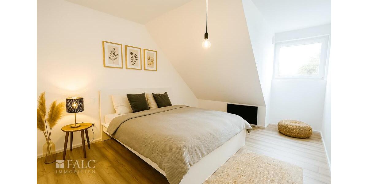 Energieeffiziente Dachgeschosswohnung - möbliert zu vermieten! 2 zimmer