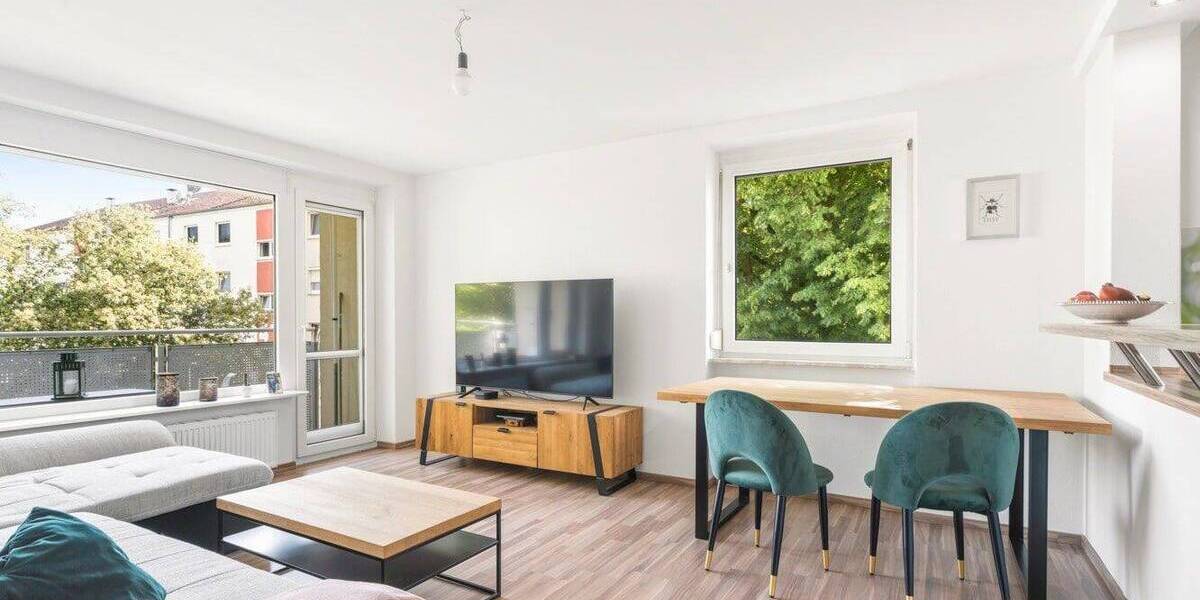 Etagenwohnung Friedrichshafen Allmannsweiler - 2 Zimmer, 59 m&sup2;, 269.000&euro; | Angebot:26819984
