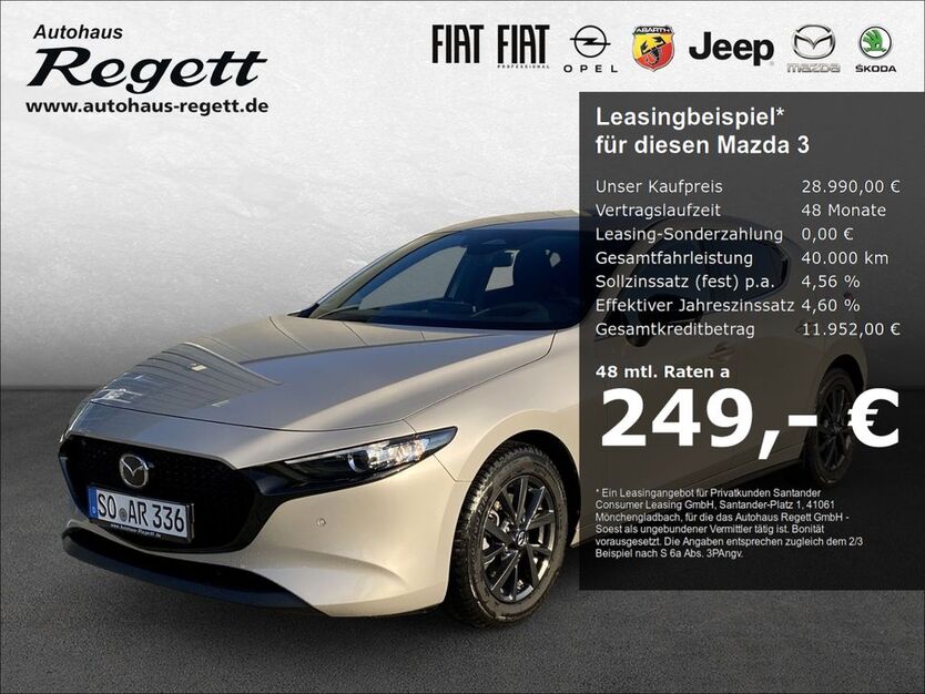 Mazda 3 9.500 km 24.990 € Soest 59494