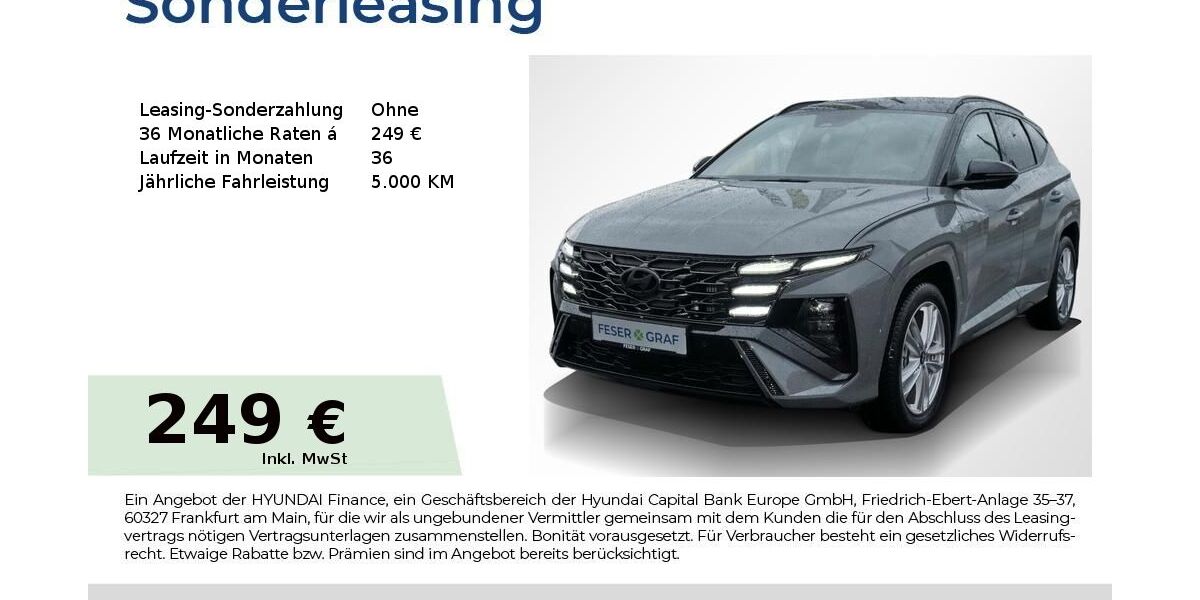 Hyundai TUCSON 2.500 km 33.450 &euro; Fürth 90763