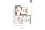 Etagenwohnung Wallhausen - 2 Zimmer, 53 m&sup2;, 45.000&euro; | Angebot:25744028