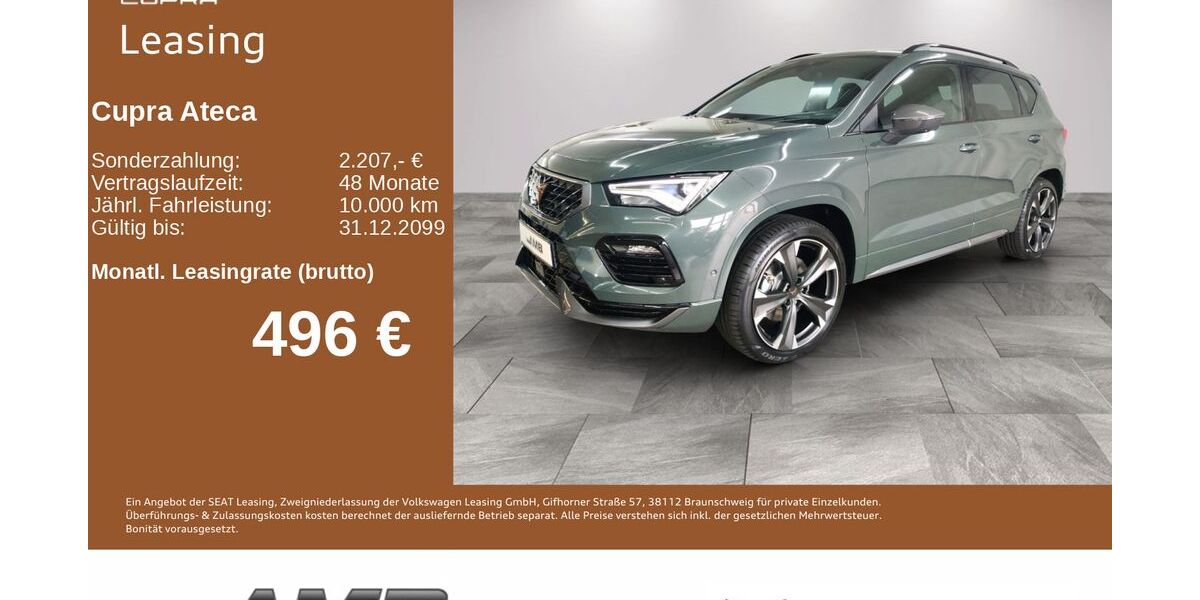Cupra Ateca 4.000 km 42.450 &euro; Borna 04552