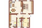 Erdgeschoßwohnung Elsteraue - 3 Zimmer, 64 m&sup2;, 405&euro; | Angebot:24763681