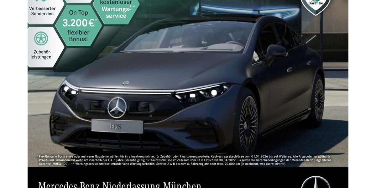 Mercedes-Benz EQS 22.706 km 95.590 &euro; München 80636