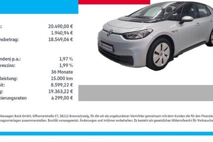 VW ID.3 43.164 km 20.490 &euro; Wanzleben-Börde OT Hohendodeleben 39164