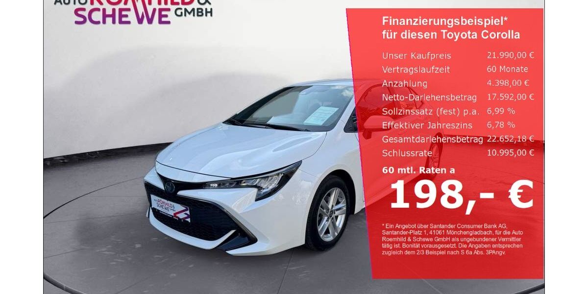 Toyota Corolla 27.875 km 21.990 &euro; Dieburg 64807