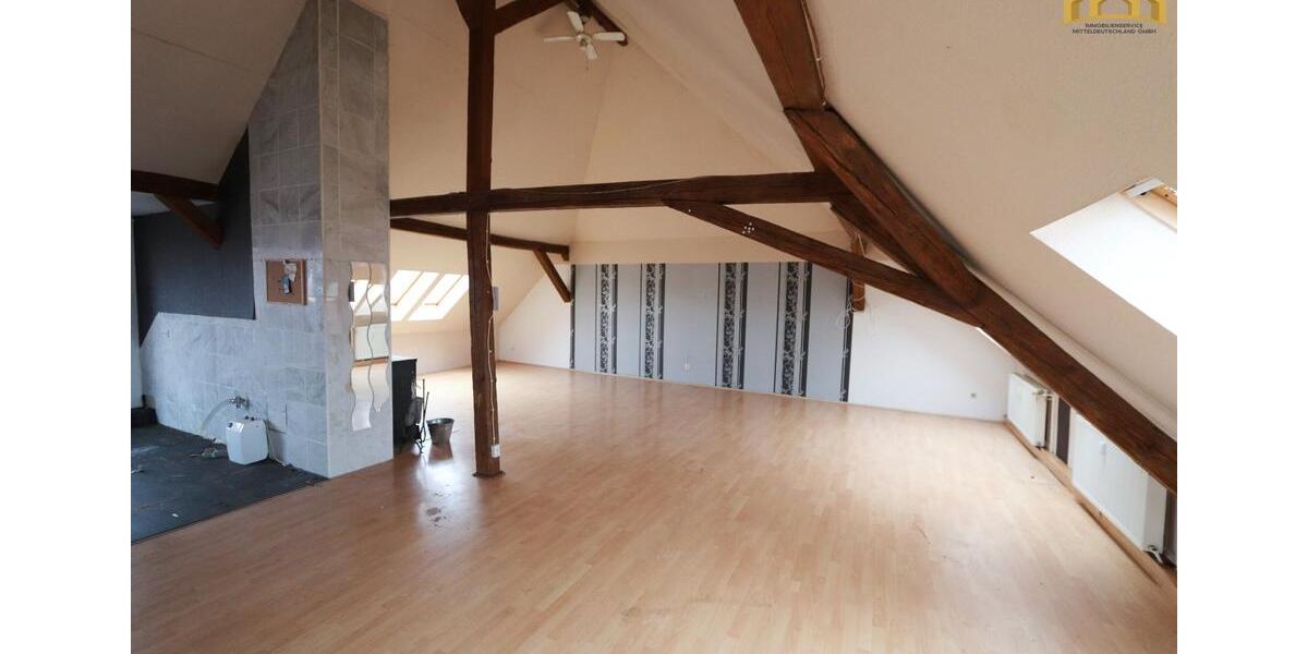 Dachgeschoßwohnung Hettstedt - 3 Zimmer, 120 m&sup2;, 520&euro; | Angebot:26233708