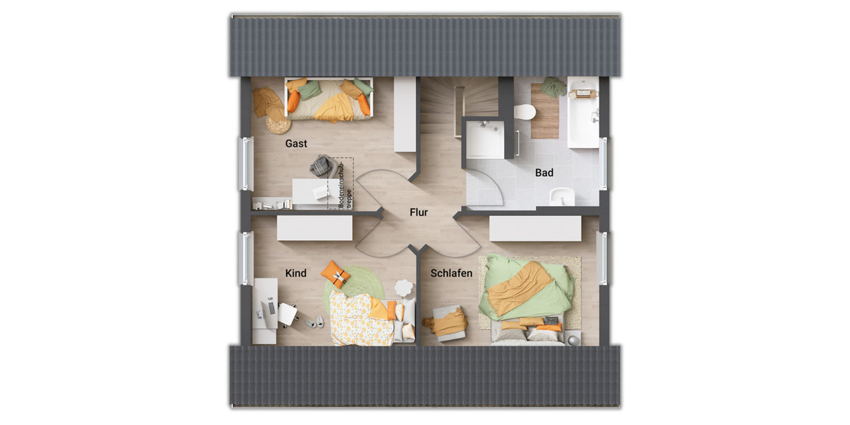 Einfamilienhaus Edemissen Wipshausen - 4 Zimmer, 109 m&sup2;, 294.350&euro; | Angebot:25644864