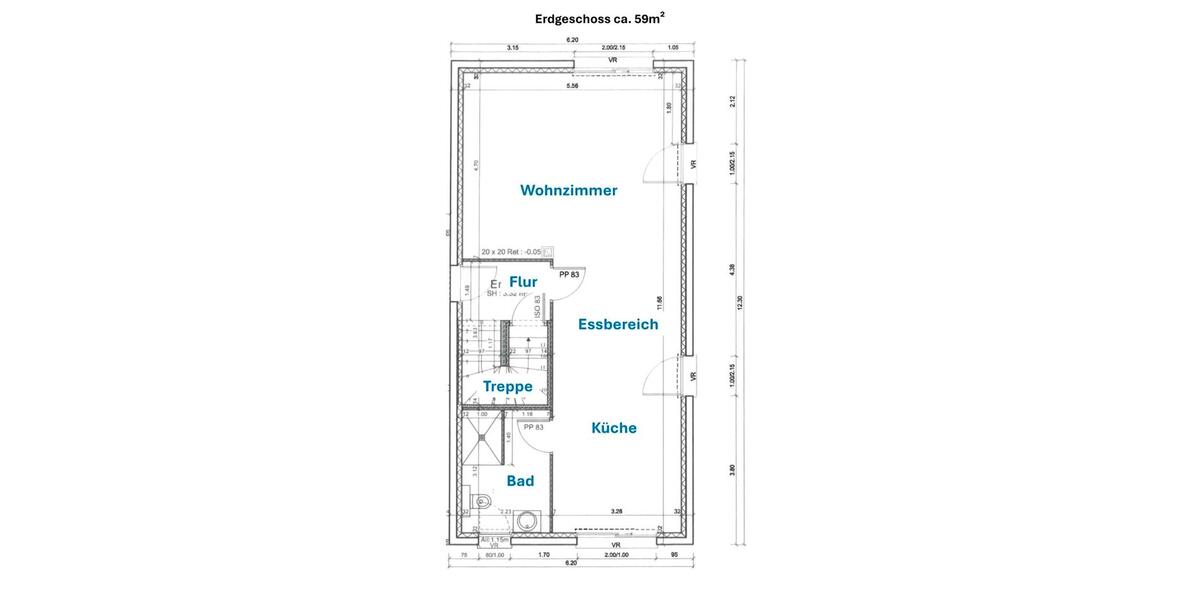 Einfamilienhaus Neuenburg am Rhein - 4.5 Zimmer, 114 m&sup2;, 1.950&euro; | Angebot:26162445