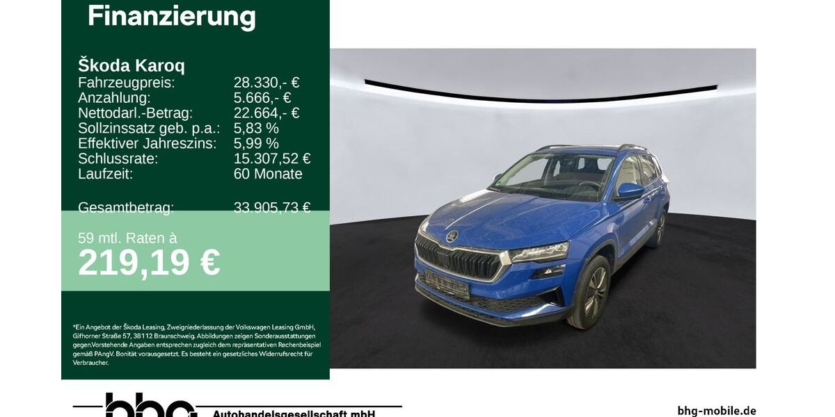 Skoda Karoq 80.463 km 28.330 &euro; Kehl 77694