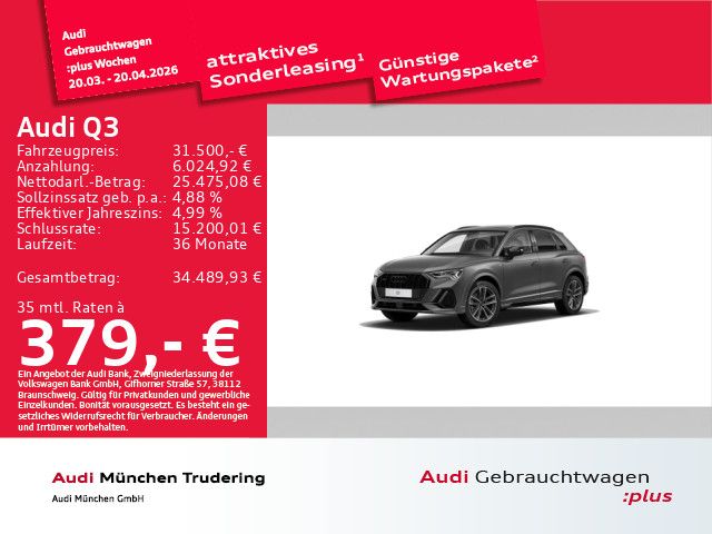 Audi Q3 101.341 km 31.500 &euro; München 81825