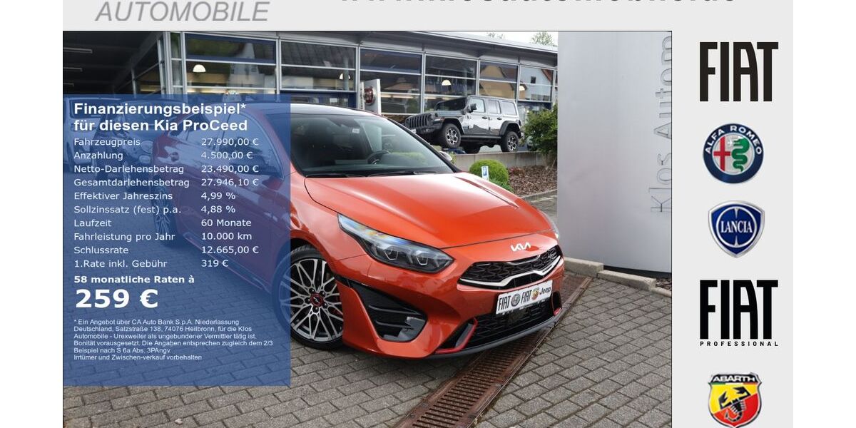 Kia pro ceed / ProCeed 41.134 km 27.990 &euro; Marpingen 66646