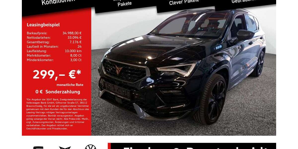 Cupra Ateca 9.105 km 34.988 &euro; Lohmar 53797