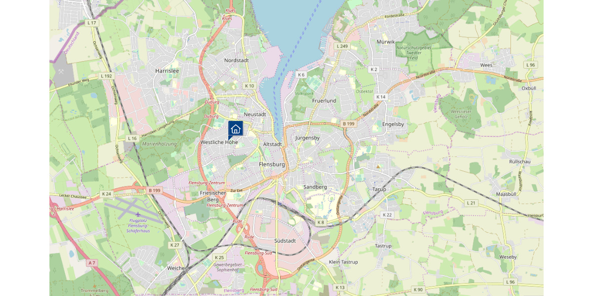 Reihenmittelhaus Flensburg Westliche Höhe - 5 Zimmer, 116 m&sup2;, 338.000&euro; | Angebot:26891642