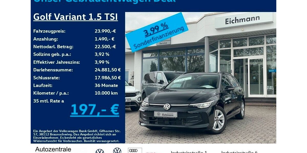 VW Golf 12.900 km 23.990 &euro; Heiligenroth 56412
