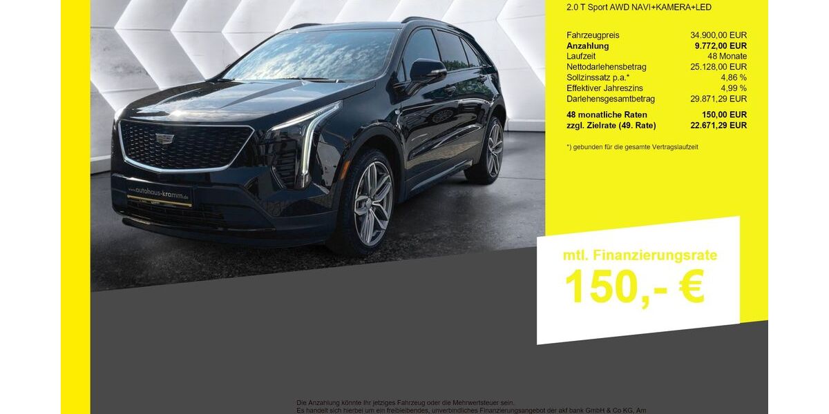 Cadillac XT4 38.710 km 34.900 &euro; Berlin-Französisch Buchholz 13127