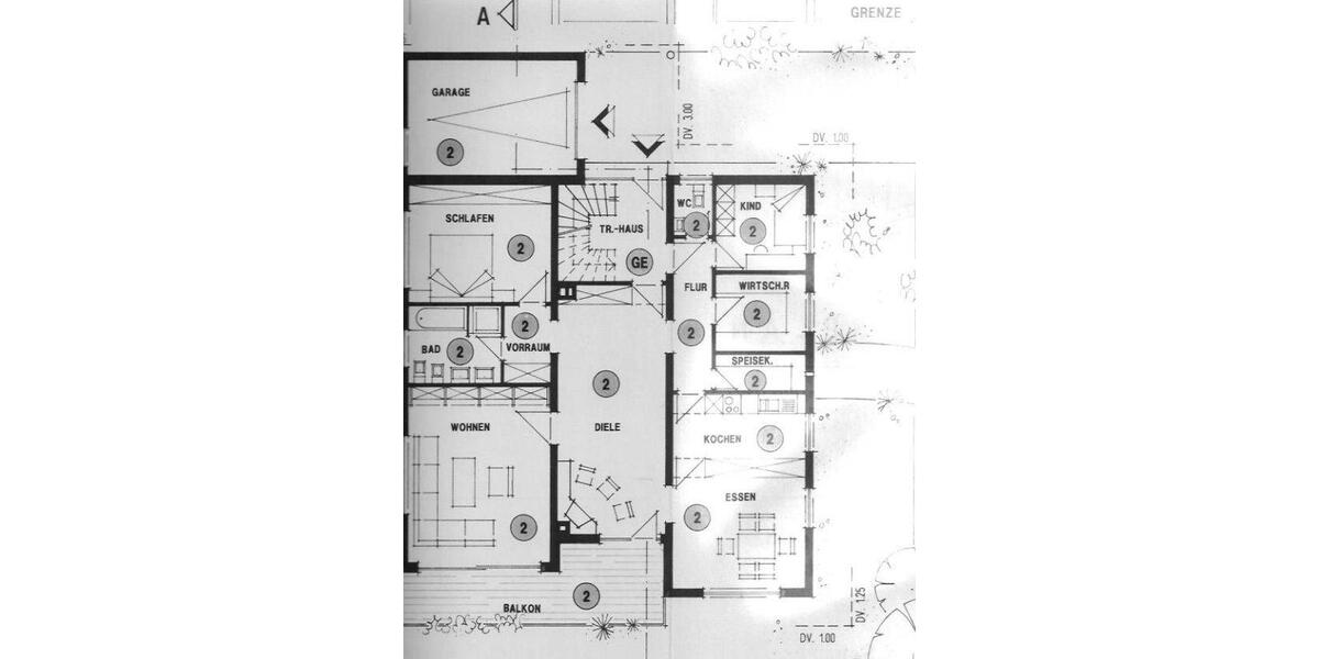 Erdgeschoßwohnung Karlsruhe Südstadt - 5 Zimmer, 138 m&sup2;, 1.240&euro; | Angebot:26648301