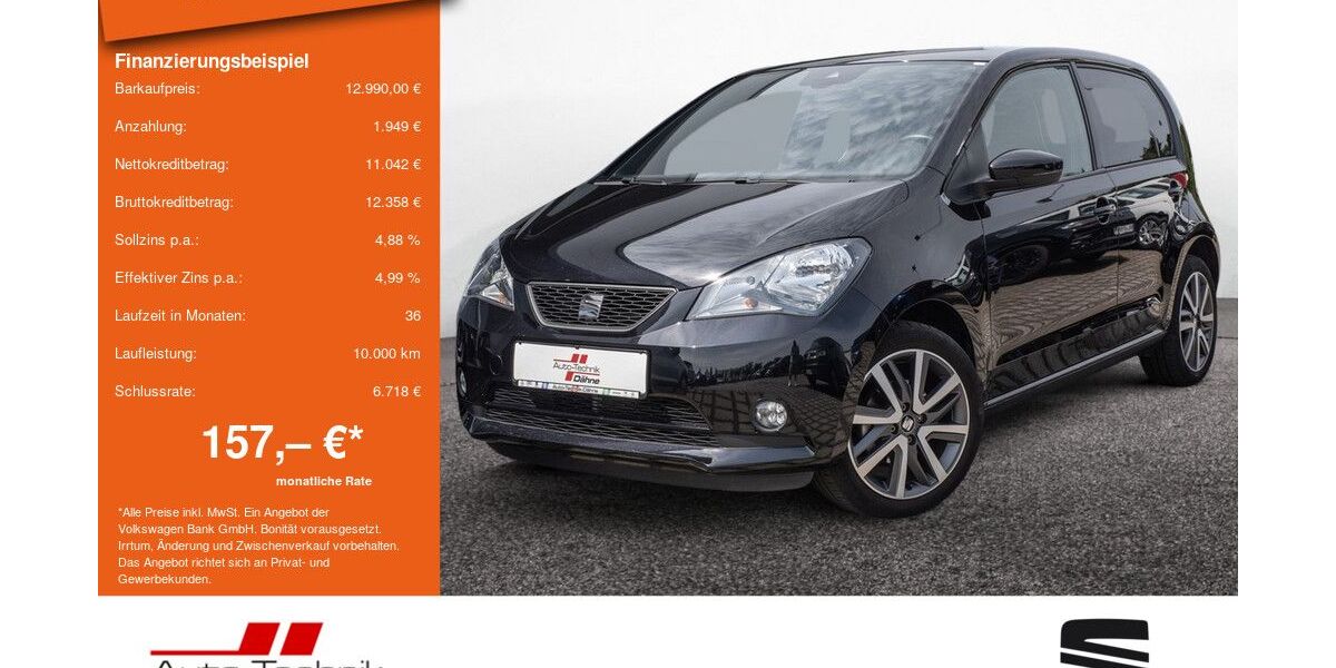 Seat Mii 33.947 km 12.990 &euro; Wittenberge 19322