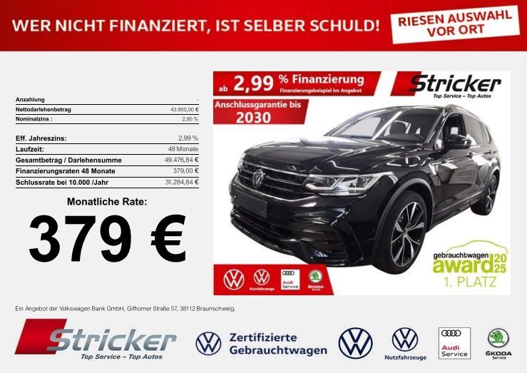 VW Tiguan Allspace 14.005 km 43.949 € Horn-Bad Meinberg 32805
