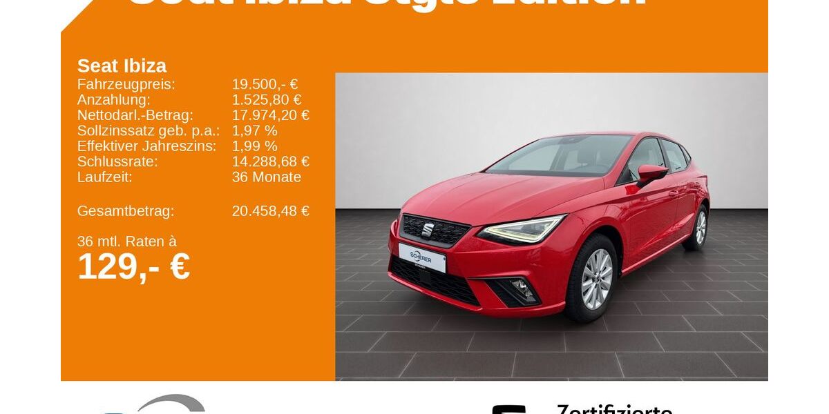 Seat Ibiza 8.341 km 17.900 &euro; Mainz 55129