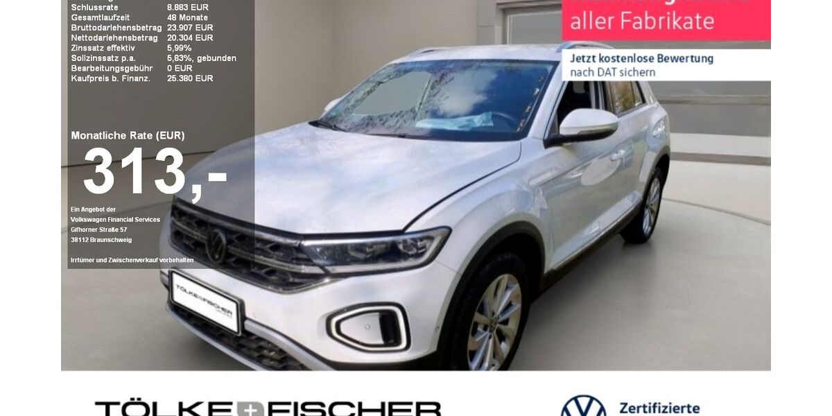 VW T-Roc 32.839 km 25.380 &euro; Krefeld 47805
