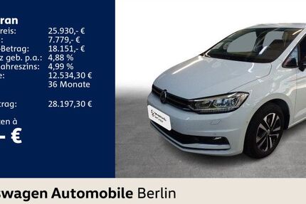 VW Touran 30.534 km 25.930 &euro; Berlin 10587