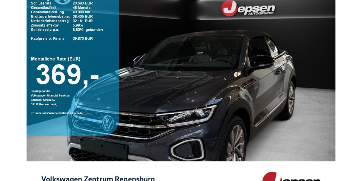 VW T-Roc 9.900 km 39.870 &euro; Regensburg 93053