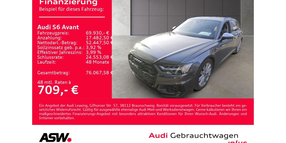 Audi S6 27.990 km 69.930 &euro; Heilbronn 74074