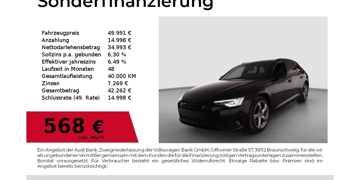 Audi A6 28.619 km 49.991 &euro; Lauf an der Pegnitz 91207