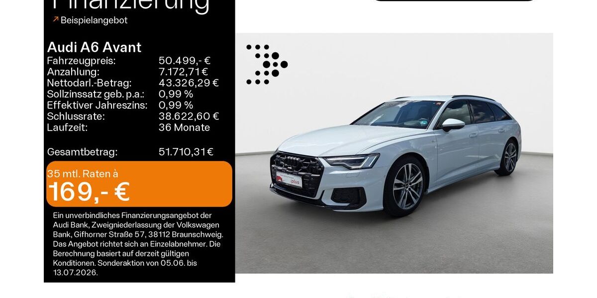 Audi A6 29.300 km 50.499 &euro; Büdingen-Düdelsheim 63654