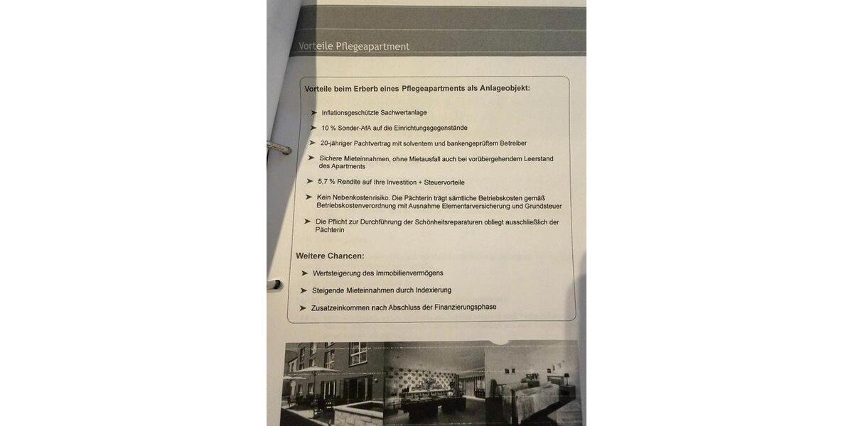 Etagenwohnung Soest - 1 Zimmer, 24 m&sup2;, 198.000&euro; | Angebot:27156977