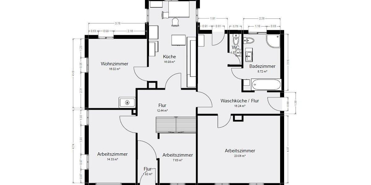 Einfamilienhaus Holzkirchen - 8 Zimmer, 240 m&sup2;, 3.000&euro; | Angebot:26677324