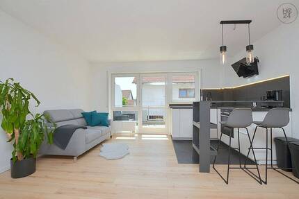 Wunderschön möblierte Wohnung mit Balkon und Stellplatz in Pleidelsheim 1 zimmer